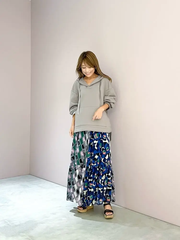 ORIGINATED IN GRACE CONTINENTAL yukimi yonee コーディネート画像