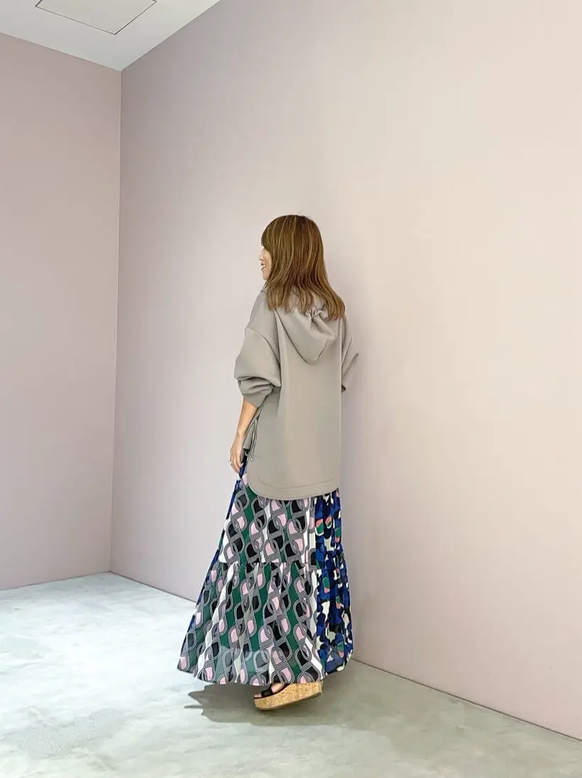 ORIGINATED IN GRACE CONTINENTAL yukimi yonee コーディネート画像