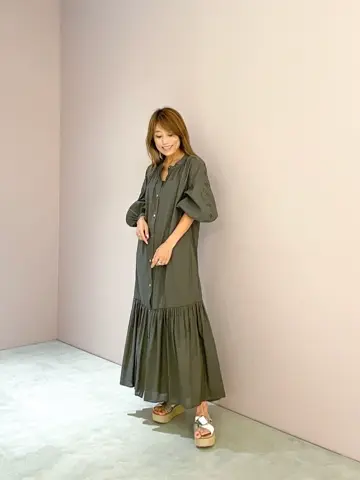 ORIGINATED IN GRACE CONTINENTAL yukimi yonee コーディネート画像