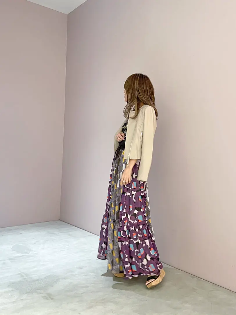 ORIGINATED IN GRACE CONTINENTAL yukimi yonee コーディネート画像