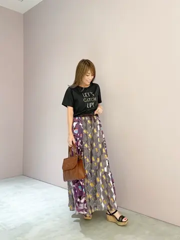 ORIGINATED IN GRACE CONTINENTAL yukimi yonee コーディネート画像