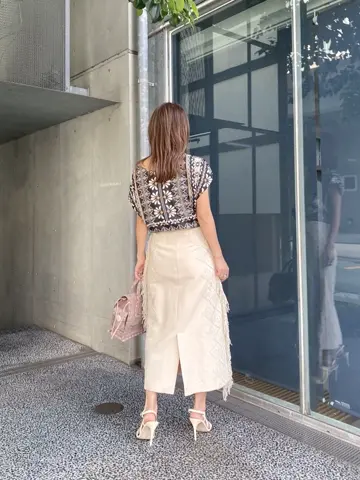 ORIGINATED IN GRACE CONTINENTAL yukimi yonee コーディネート画像