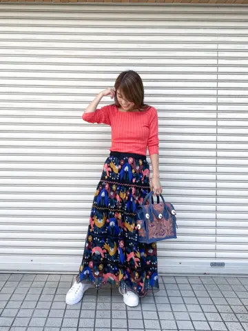 ORIGINATED IN GRACE CONTINENTAL yukimi yonee コーディネート画像