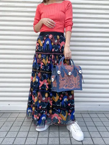 ORIGINATED IN GRACE CONTINENTAL yukimi yonee コーディネート画像