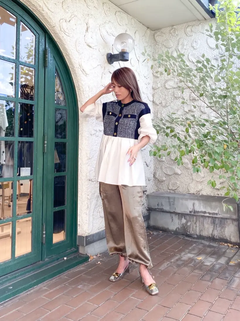 ORIGINATED IN GRACE CONTINENTAL yukimi yonee コーディネート画像