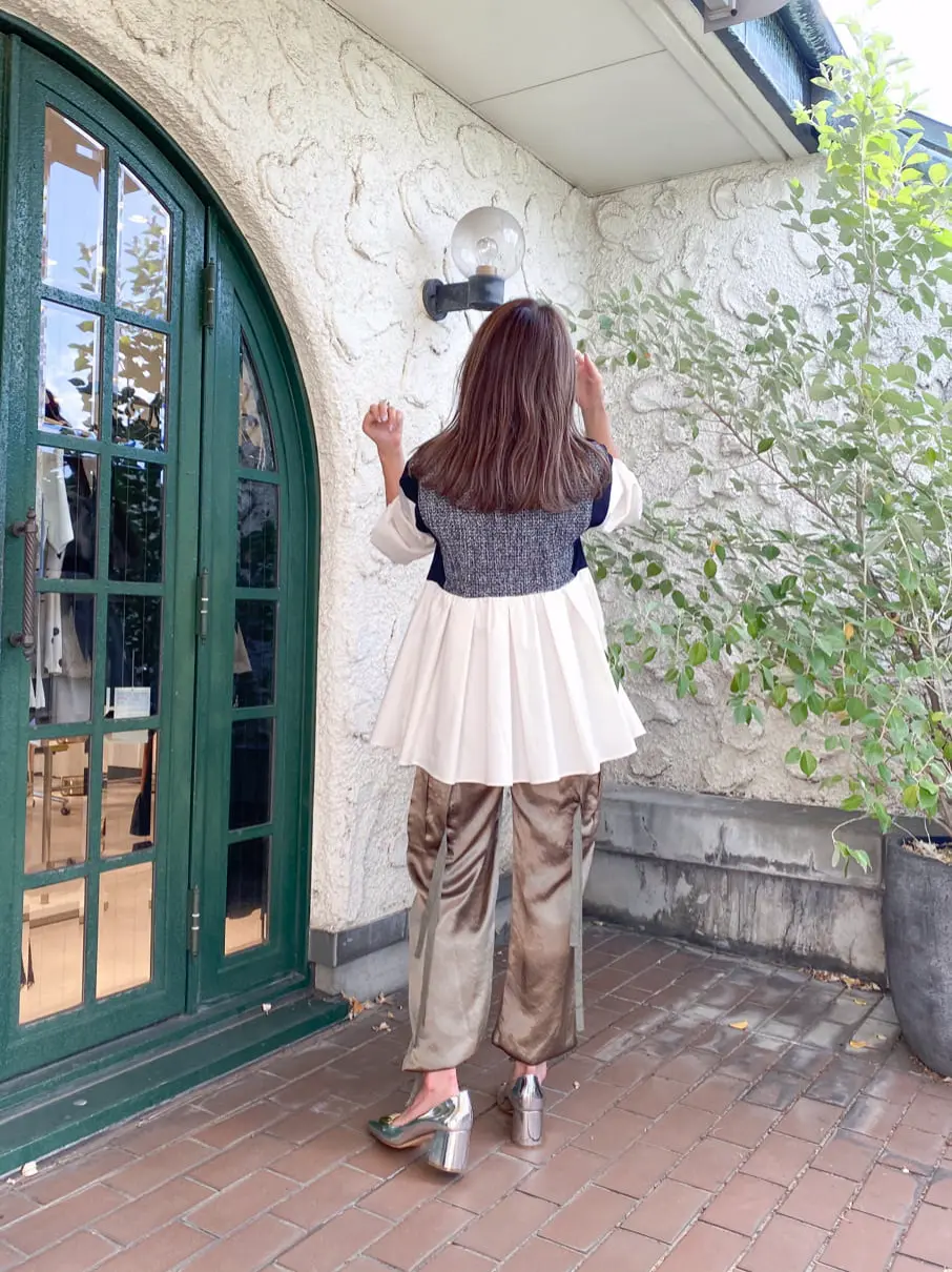 ORIGINATED IN GRACE CONTINENTAL yukimi yonee コーディネート画像