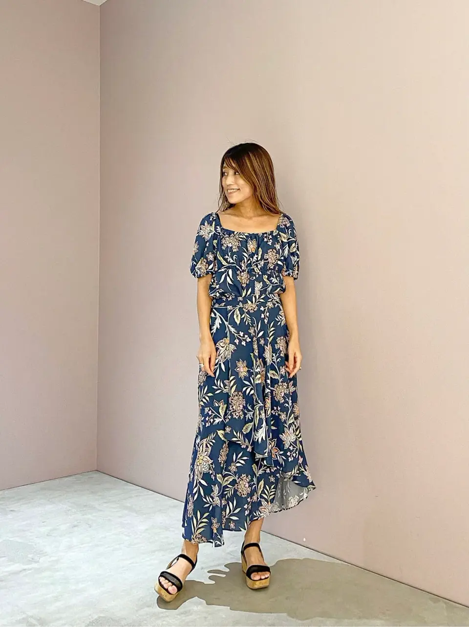 ORIGINATED IN GRACE CONTINENTAL yukimi yonee コーディネート画像