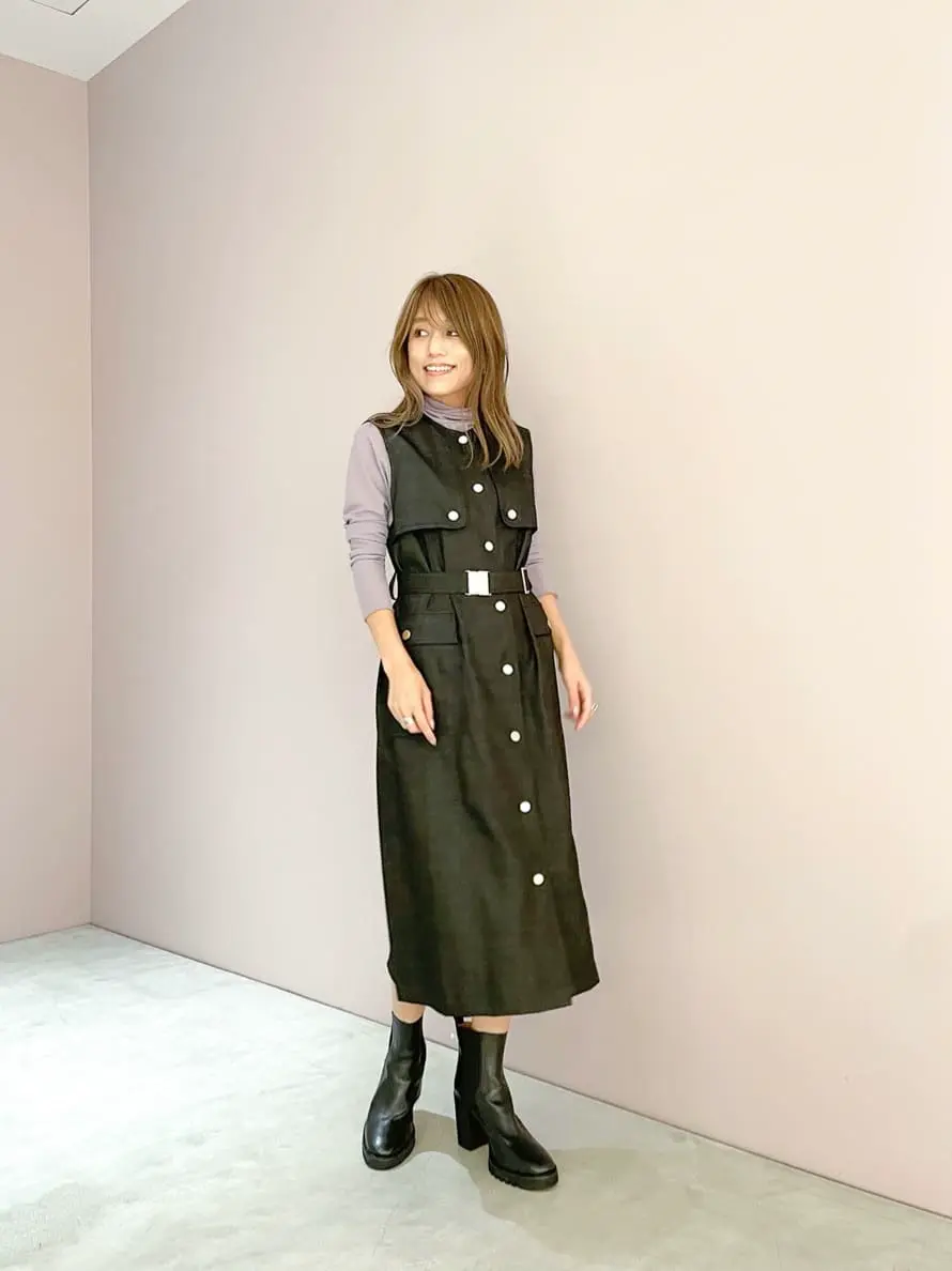 ORIGINATED IN GRACE CONTINENTAL yukimi yonee コーディネート画像