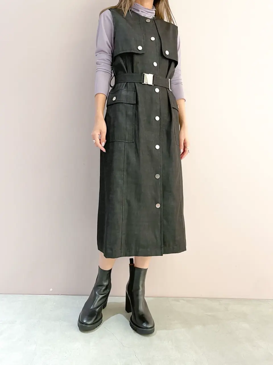 ORIGINATED IN GRACE CONTINENTAL yukimi yonee コーディネート画像