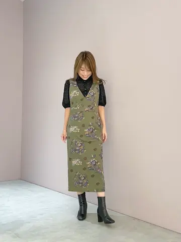 ORIGINATED IN GRACE CONTINENTAL yukimi yonee コーディネート画像