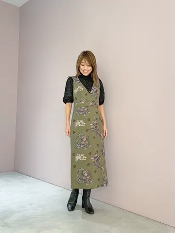 ORIGINATED IN GRACE CONTINENTAL yukimi yonee コーディネート画像