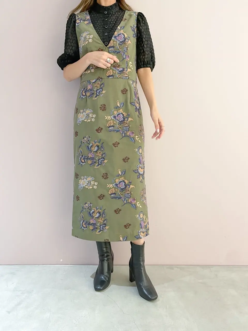 ORIGINATED IN GRACE CONTINENTAL yukimi yonee コーディネート画像