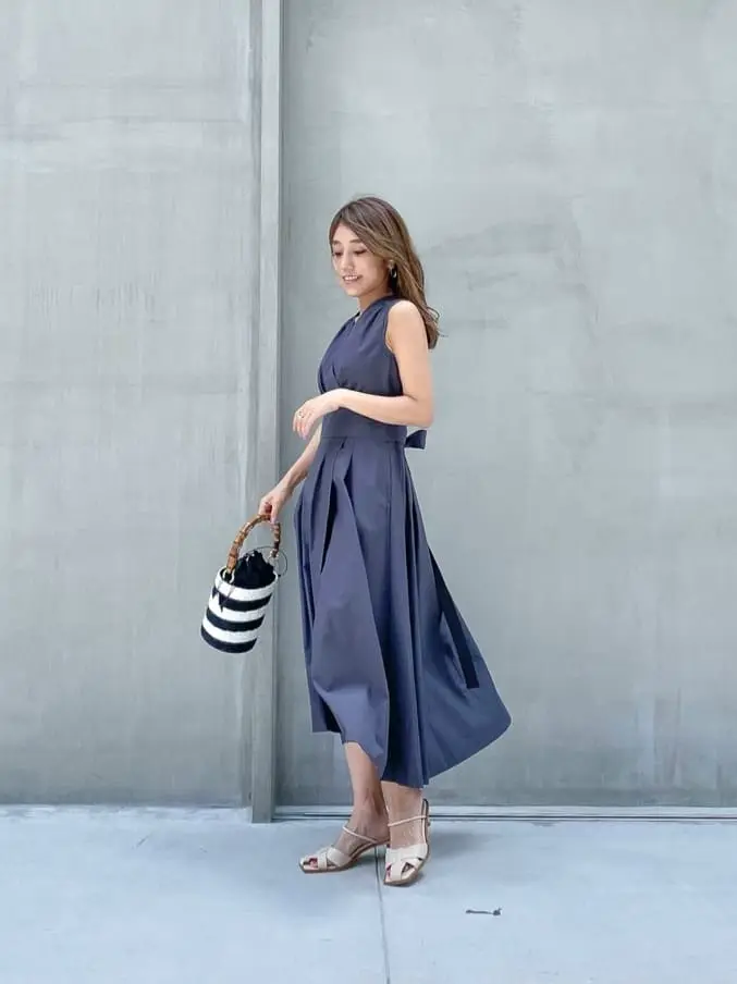 ORIGINATED IN GRACE CONTINENTAL yukimi yonee コーディネート画像