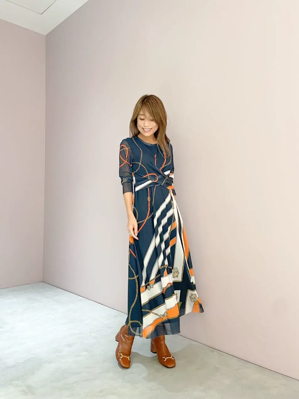 ORIGINATED IN GRACE CONTINENTAL yukimi yonee コーディネート画像