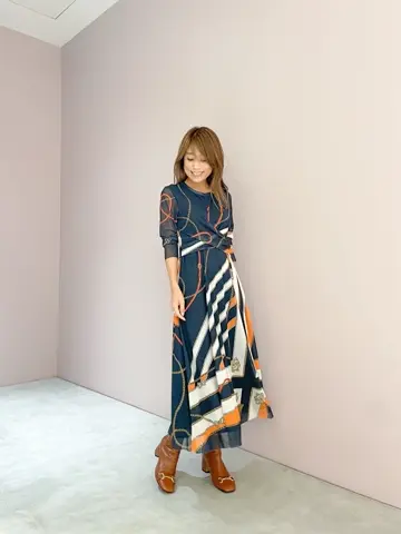 ORIGINATED IN GRACE CONTINENTAL yukimi yonee コーディネート画像