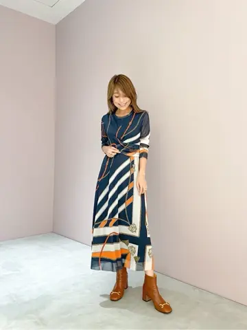 ORIGINATED IN GRACE CONTINENTAL yukimi yonee コーディネート画像