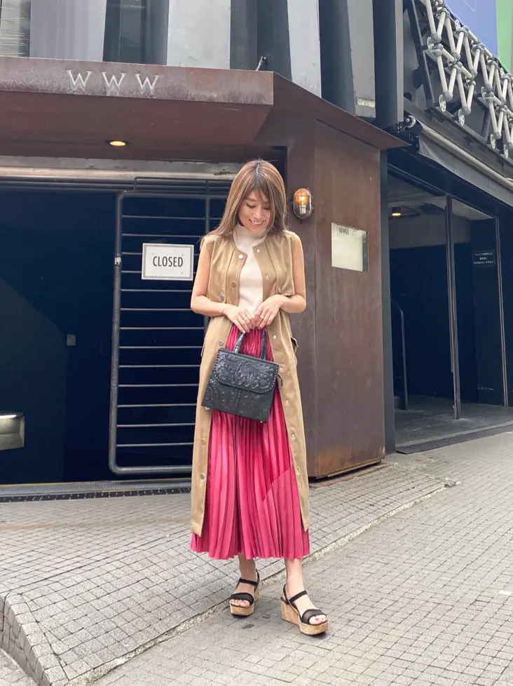 ORIGINATED IN GRACE CONTINENTAL yukimi yonee コーディネート画像