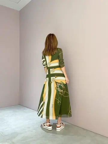 ORIGINATED IN GRACE CONTINENTAL yukimi yonee コーディネート画像