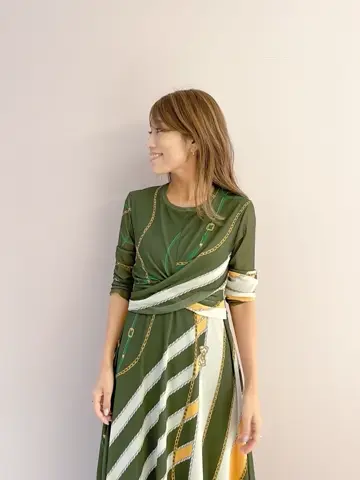 ORIGINATED IN GRACE CONTINENTAL yukimi yonee コーディネート画像