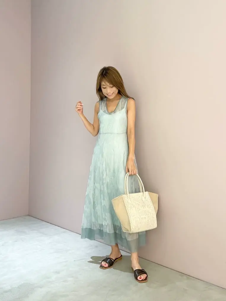 ORIGINATED IN GRACE CONTINENTAL yukimi yonee コーディネート画像