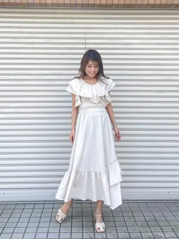 ORIGINATED IN GRACE CONTINENTAL yukimi yonee コーディネート画像