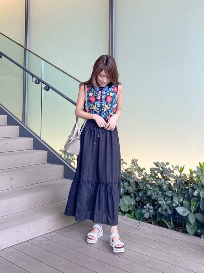 ORIGINATED IN GRACE CONTINENTAL yukimi yonee コーディネート画像