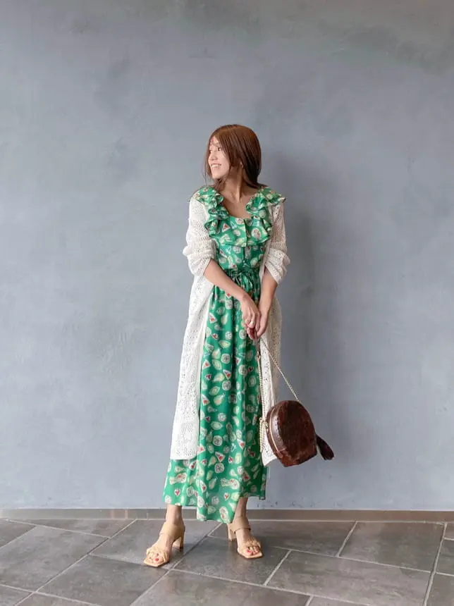 ORIGINATED IN GRACE CONTINENTAL yukimi yonee コーディネート画像