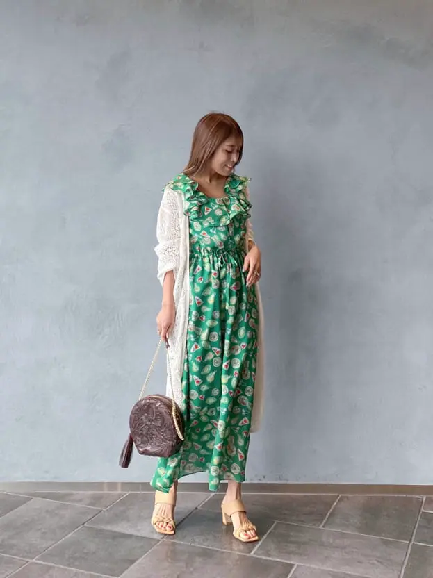 ORIGINATED IN GRACE CONTINENTAL yukimi yonee コーディネート画像