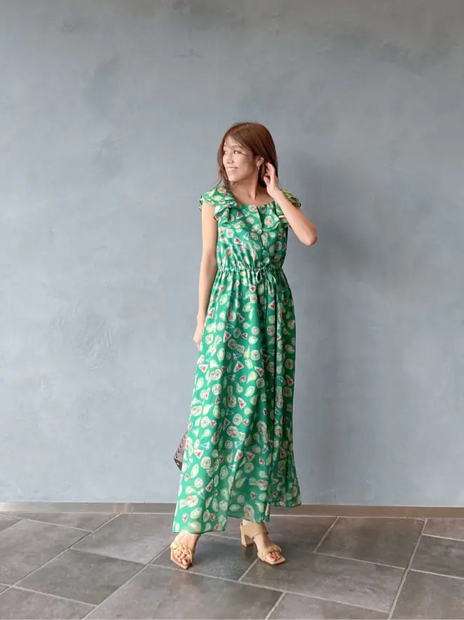 ORIGINATED IN GRACE CONTINENTAL yukimi yonee コーディネート画像