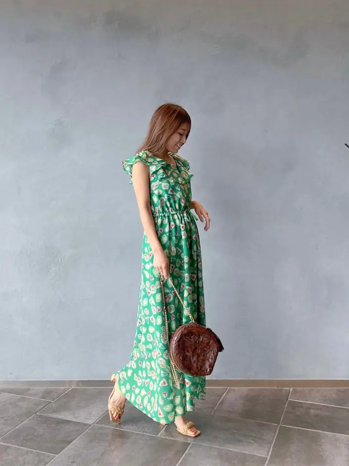 ORIGINATED IN GRACE CONTINENTAL yukimi yonee コーディネート画像