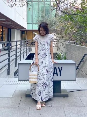 ORIGINATED IN GRACE CONTINENTAL yukimi yonee コーディネート画像