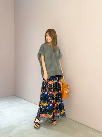 ORIGINATED IN GRACE CONTINENTAL yukimi yonee コーディネート画像