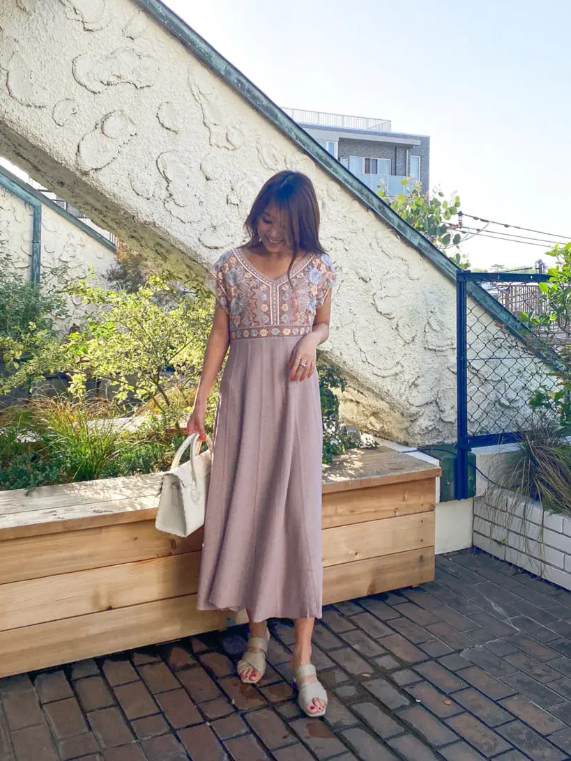 ORIGINATED IN GRACE CONTINENTAL yukimi yonee コーディネート画像