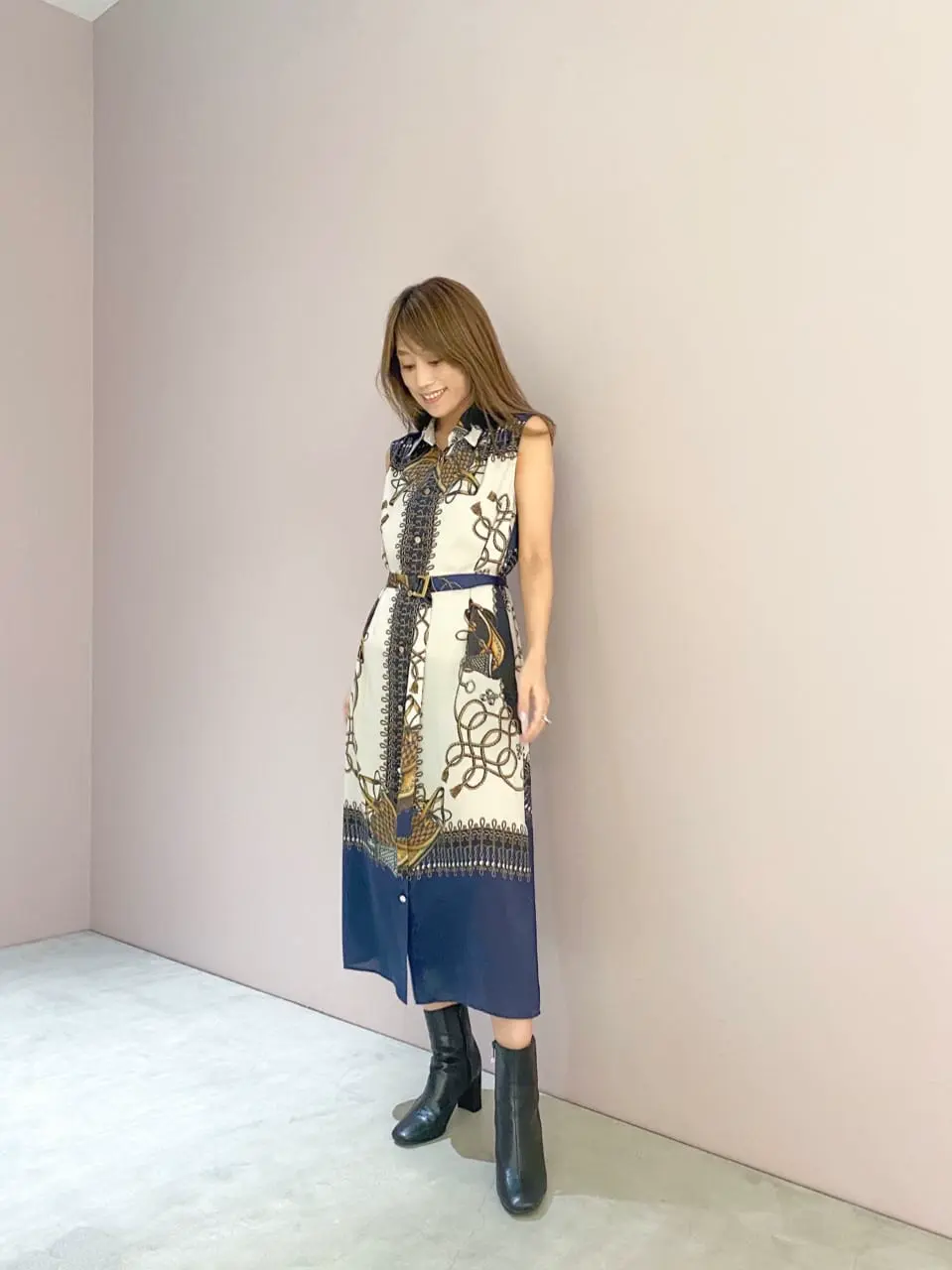 ORIGINATED IN GRACE CONTINENTAL yukimi yonee コーディネート画像