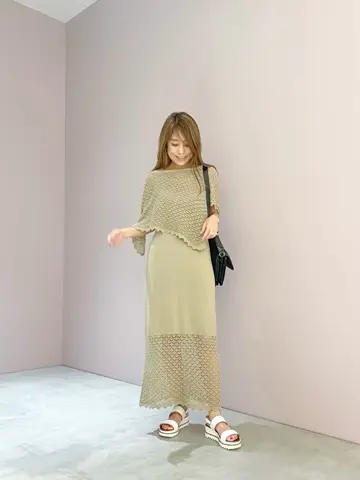 ORIGINATED IN GRACE CONTINENTAL yukimi yonee コーディネート画像