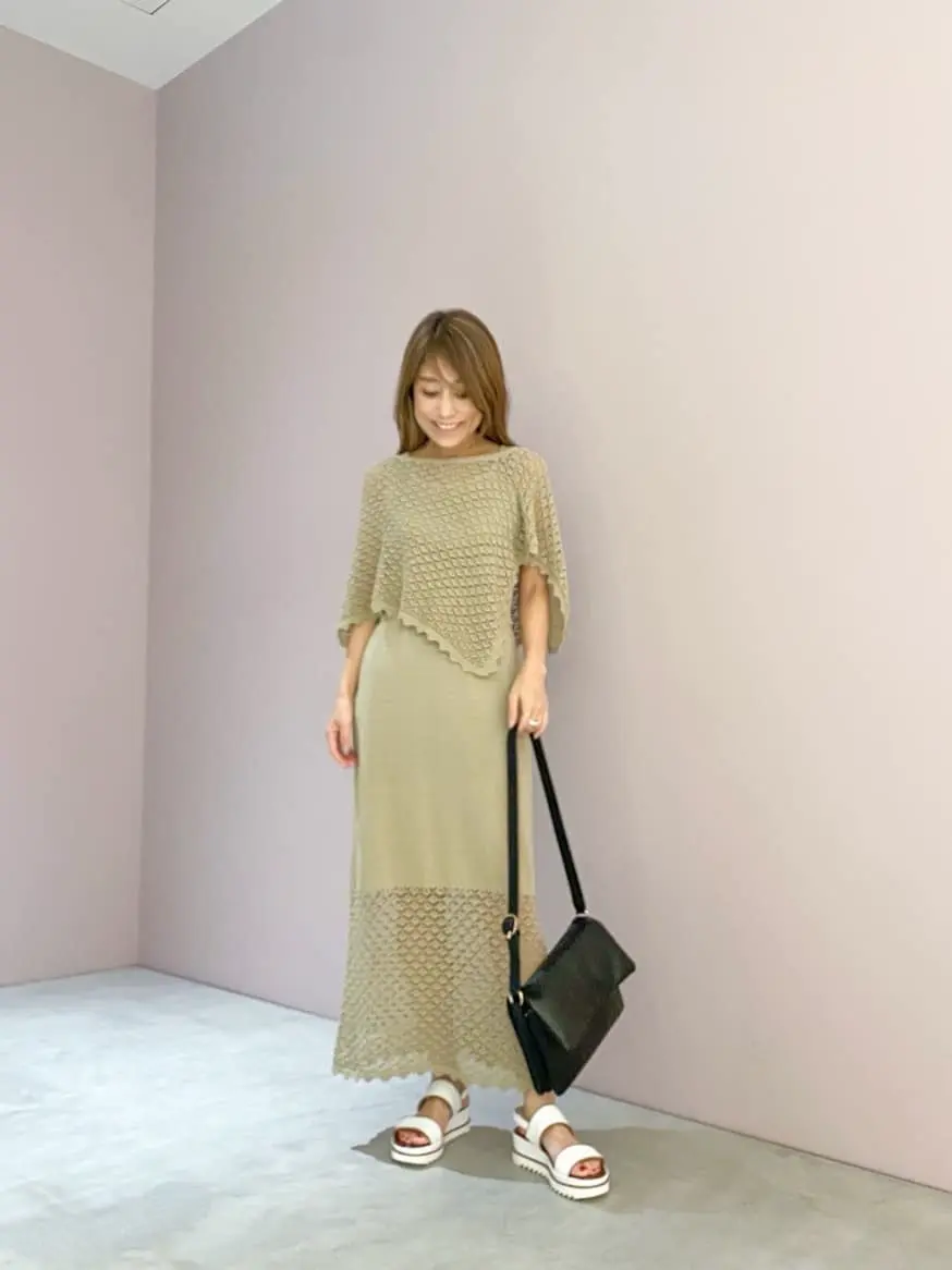 ORIGINATED IN GRACE CONTINENTAL yukimi yonee コーディネート画像