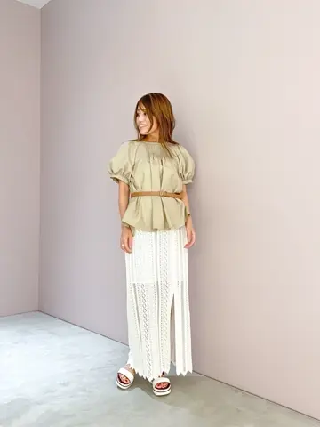 ORIGINATED IN GRACE CONTINENTAL yukimi yonee コーディネート画像