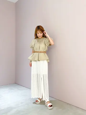 ORIGINATED IN GRACE CONTINENTAL yukimi yonee コーディネート画像