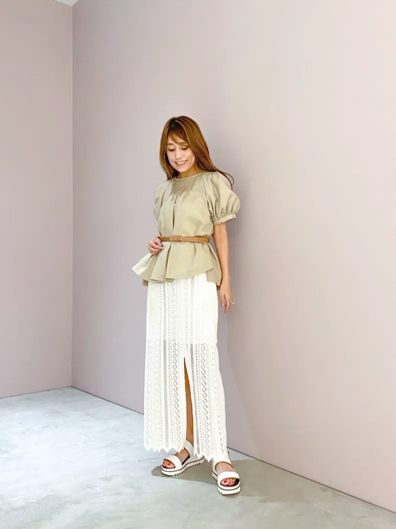 ORIGINATED IN GRACE CONTINENTAL yukimi yonee コーディネート画像