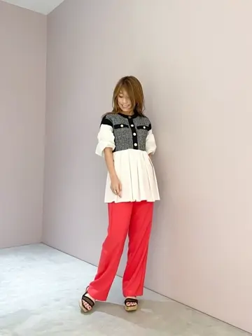 ORIGINATED IN GRACE CONTINENTAL yukimi yonee コーディネート画像