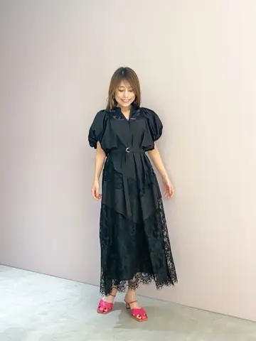 ORIGINATED IN GRACE CONTINENTAL yukimi yonee コーディネート画像