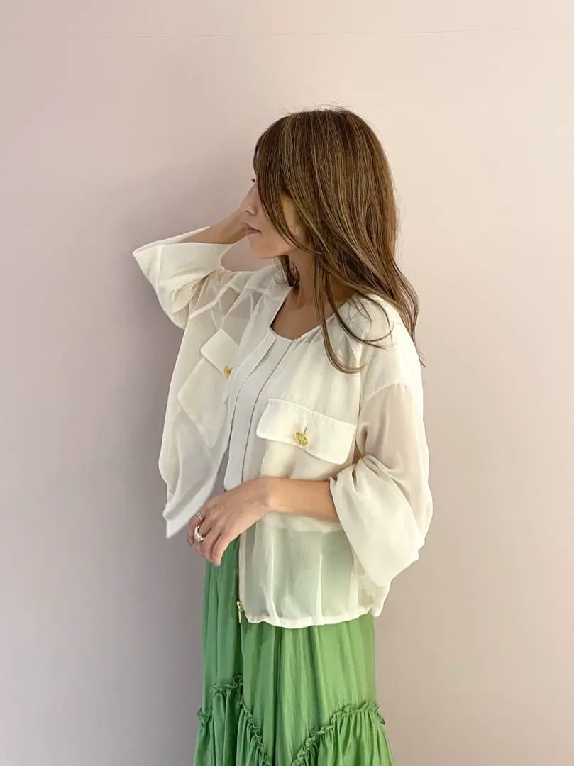 ORIGINATED IN GRACE CONTINENTAL yukimi yonee コーディネート画像