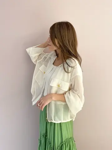 ORIGINATED IN GRACE CONTINENTAL yukimi yonee コーディネート画像