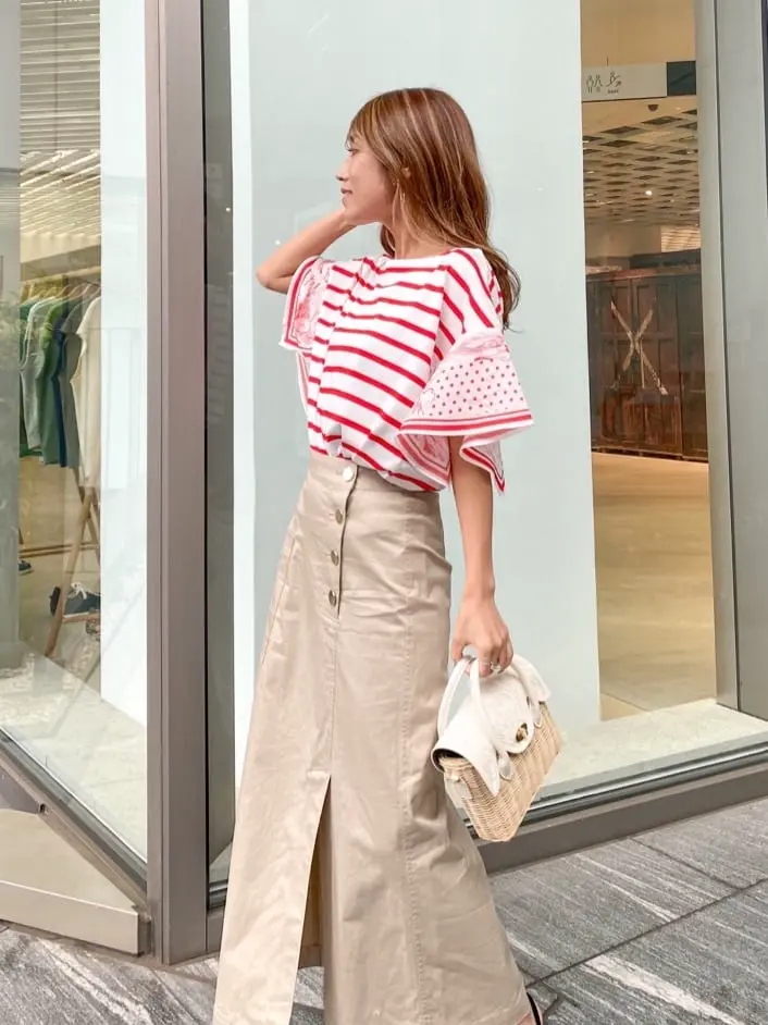 ORIGINATED IN GRACE CONTINENTAL yukimi yonee コーディネート画像