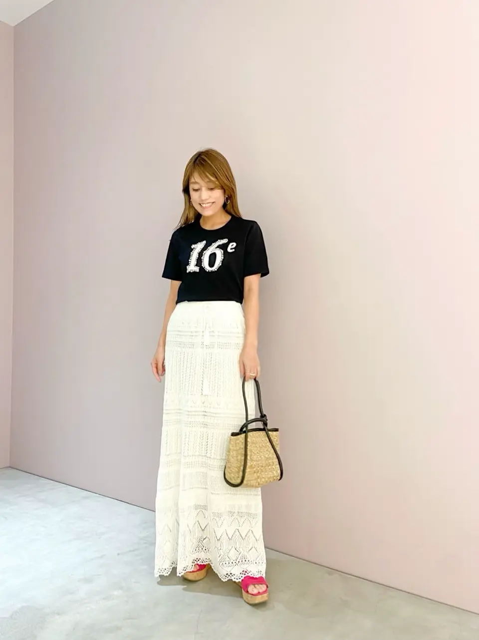 ORIGINATED IN GRACE CONTINENTAL yukimi yonee コーディネート画像