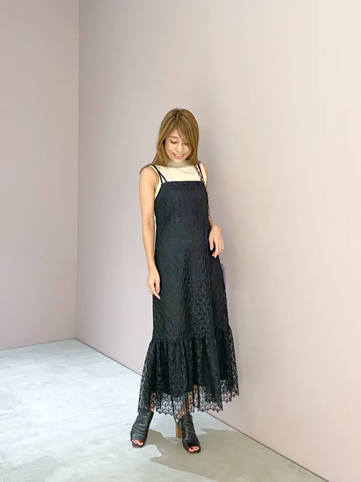 ORIGINATED IN GRACE CONTINENTAL yukimi yonee コーディネート画像