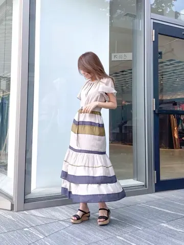 ORIGINATED IN GRACE CONTINENTAL yukimi yonee コーディネート画像