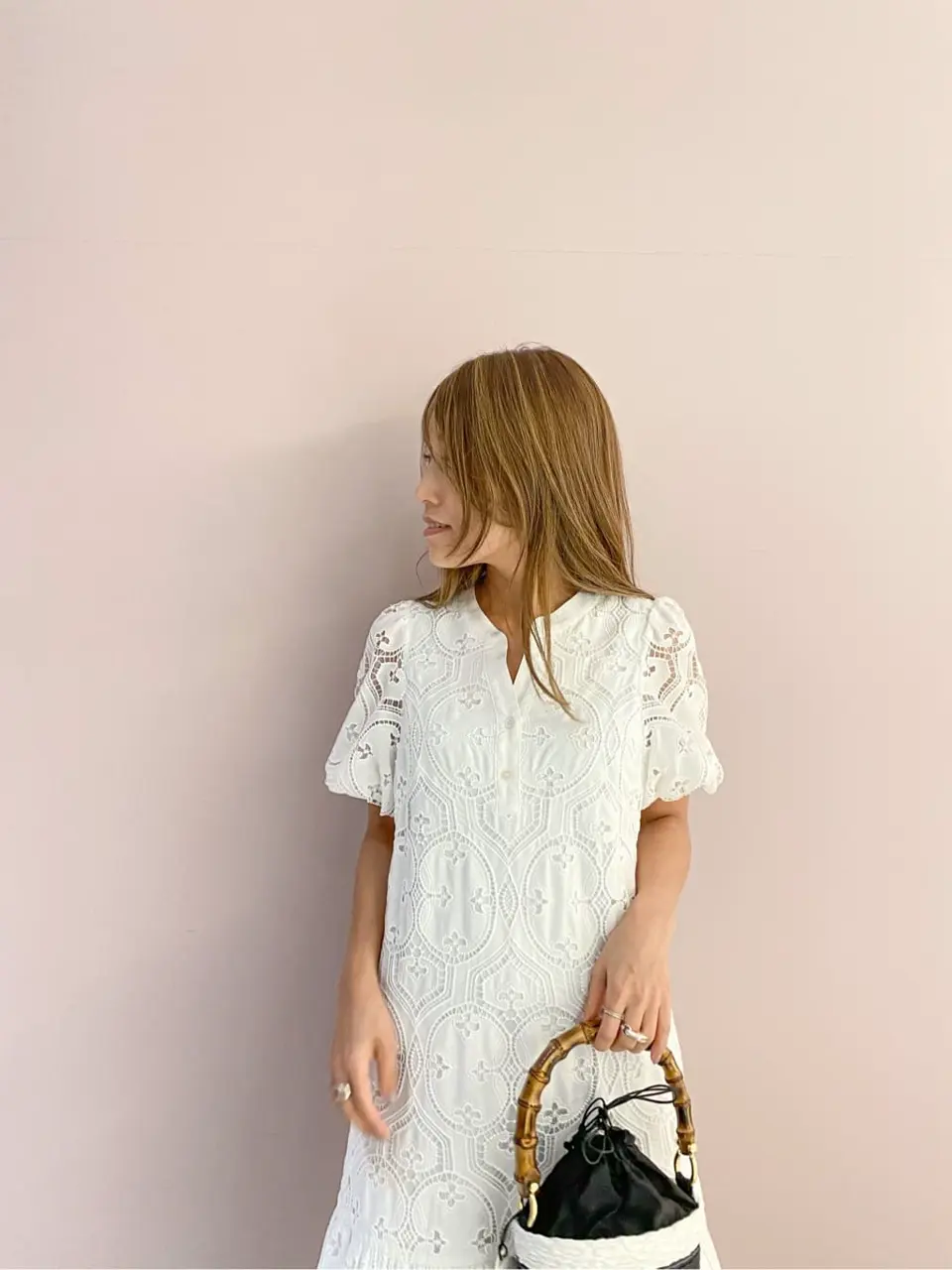 ORIGINATED IN GRACE CONTINENTAL yukimi yonee コーディネート画像