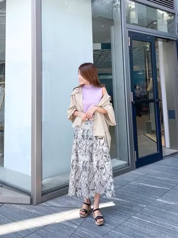 ORIGINATED IN GRACE CONTINENTAL yukimi yonee コーディネート画像