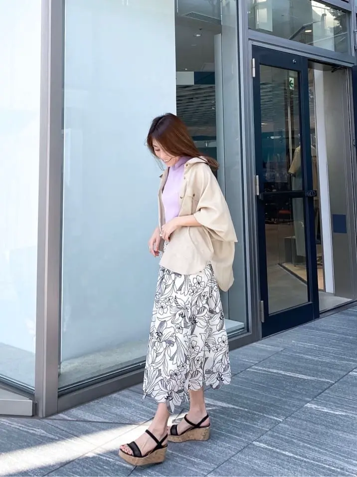 ORIGINATED IN GRACE CONTINENTAL yukimi yonee コーディネート画像